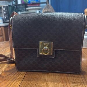 Vintage Celine crossbody‎ bag. Made in Paris